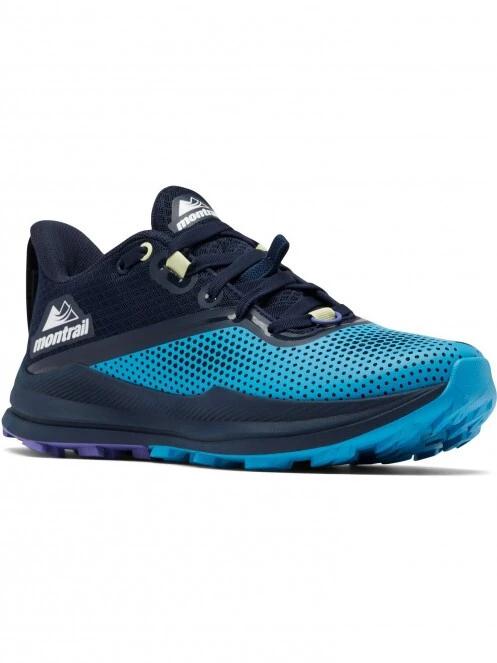 pantofi de cros pt. femei Columbia Montrail Trinity FKT albastru 2