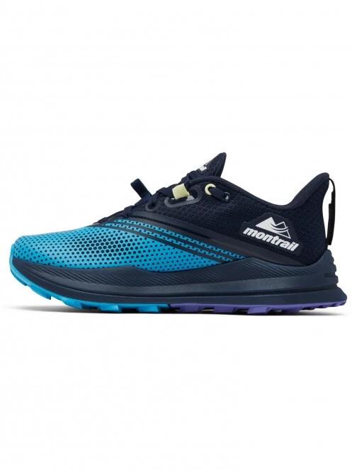 pantofi de cros pt. femei Columbia Montrail Trinity FKT albastru 3