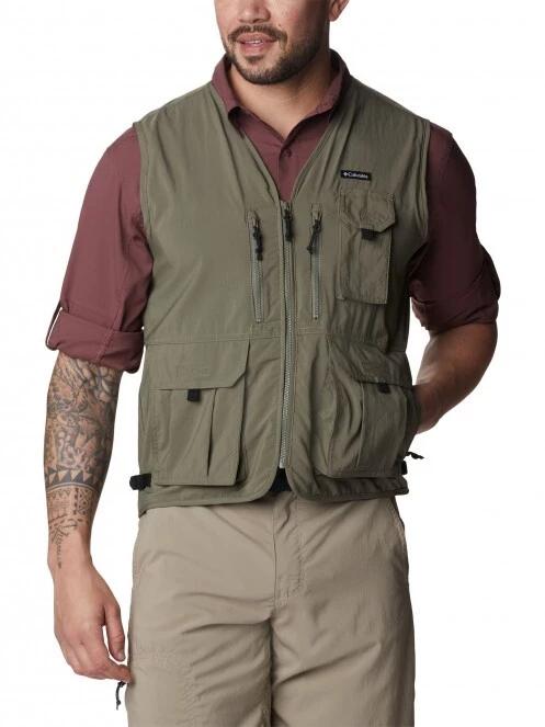 vesta pt. barbati Columbia Silver Ridge Utility Vest verde 2