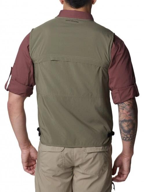 vesta pt. barbati Columbia Silver Ridge Utility Vest verde 4