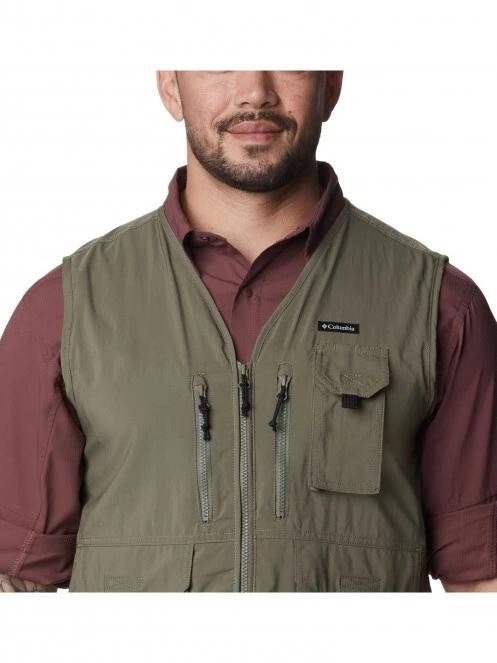 vesta pt. barbati Columbia Silver Ridge Utility Vest verde 6