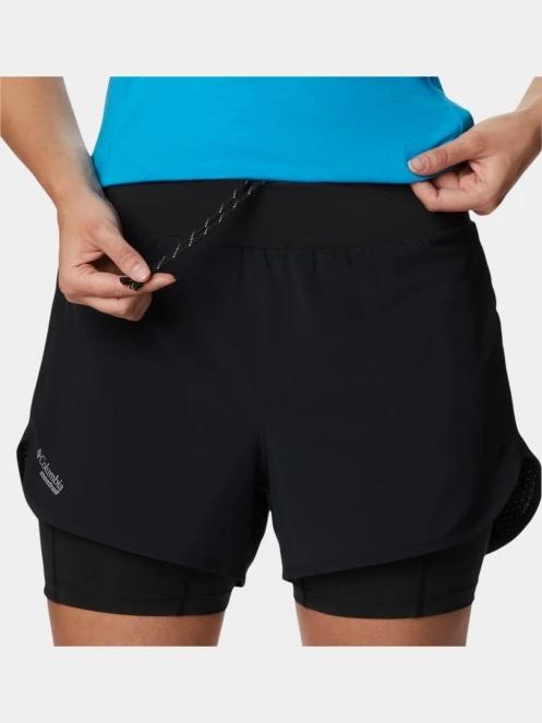 pantaloni scurti pentru sport pt. femei Columbia W Endless Trail 2n1 Short negru 5