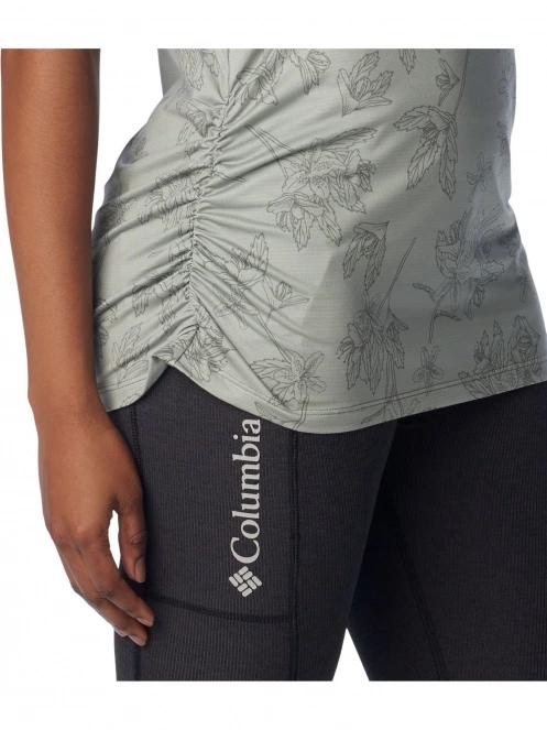 tricou de sport fara maneci pt. femei Columbia Leslie Falls Short Sleeve verde 6