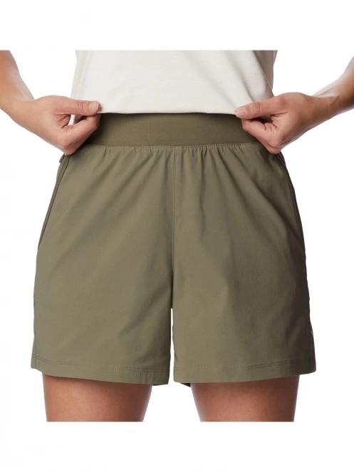 pantaloni scurti pentru drumetii pt. femei Columbia Leslie Falls Short verde 5
