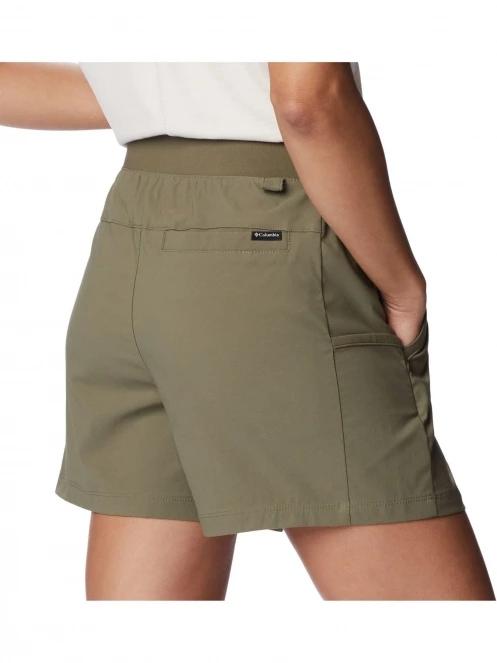 pantaloni scurti pentru drumetii pt. femei Columbia Leslie Falls Short verde 7