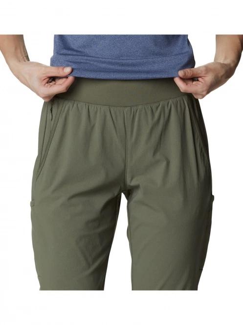 pantaloni de drumetie pt. femei Columbia Leslie Falls Pant verde 7