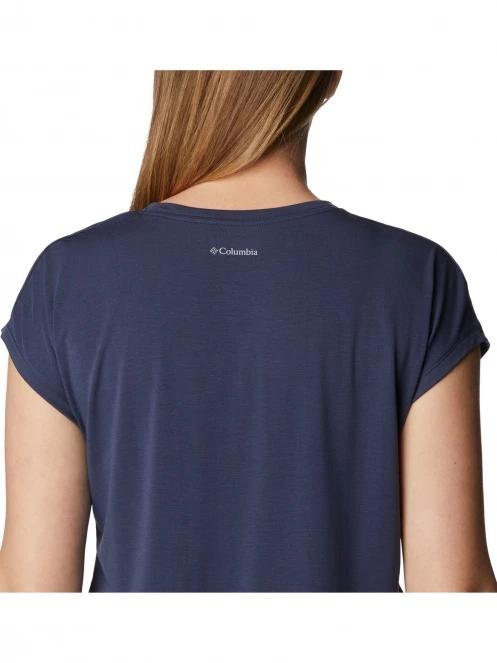 tricou cu maneci scurte pt. femei Columbia Boundless Trek Short Sleeve Tee albastru 6