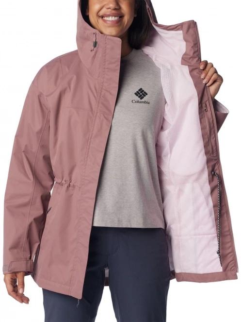 haine de ploaie pt. femei Columbia Hikebound Long Jacket violet 6