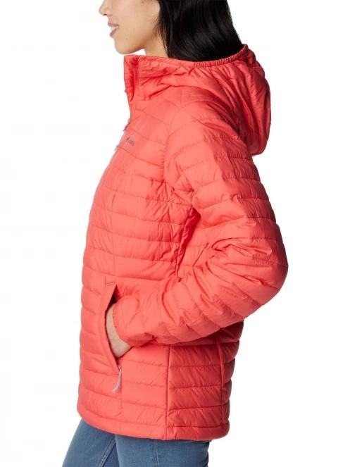 geaca matlasata de tranzitie pt. femei Columbia Silver Falls Hooded Jacket rosu 3