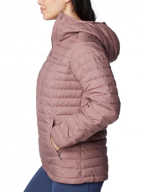 geaca matlasata de tranzitie pt. femei Columbia Silver Falls Hooded Jacket violet 3