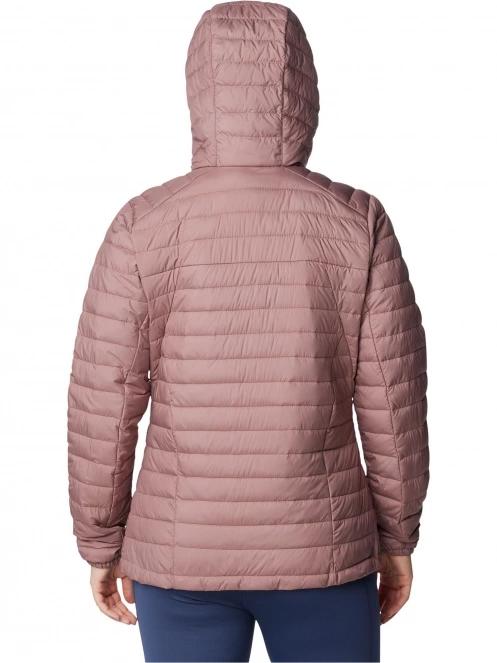 geaca matlasata de tranzitie pt. femei Columbia Silver Falls Hooded Jacket violet 4