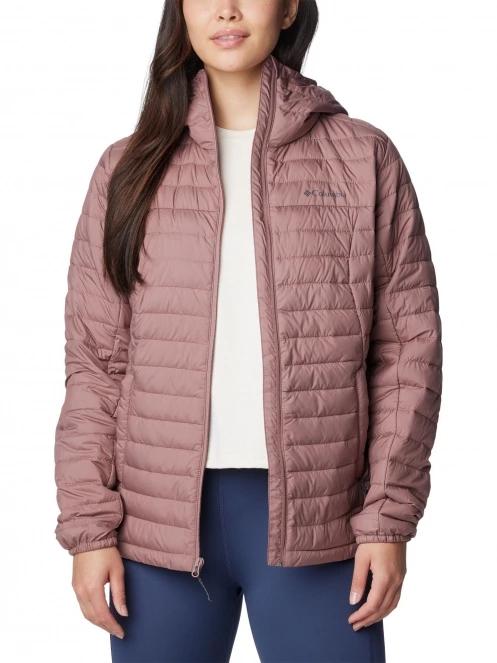 geaca matlasata de tranzitie pt. femei Columbia Silver Falls Hooded Jacket violet 5