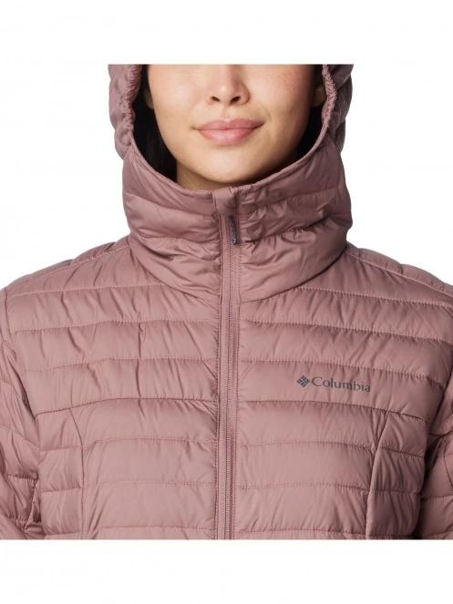 geaca matlasata de tranzitie pt. femei Columbia Silver Falls Hooded Jacket violet 7