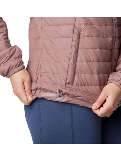 geaca matlasata de tranzitie pt. femei Columbia Silver Falls Hooded Jacket violet 8