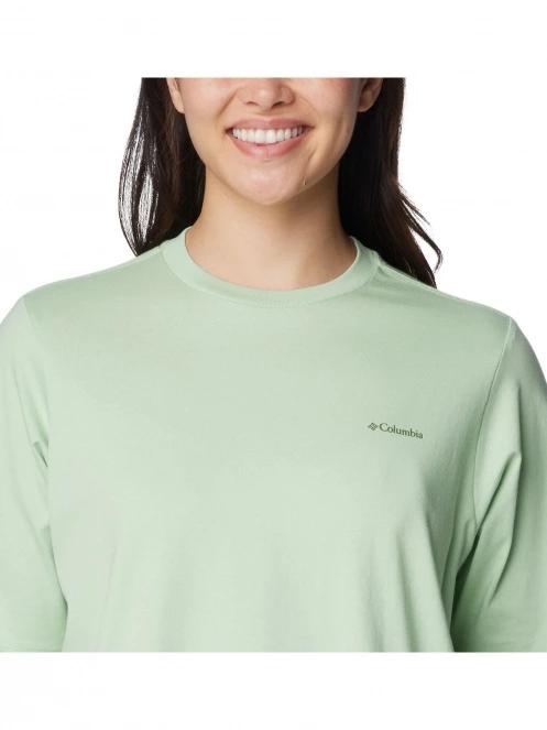tricou cu maneci scurte pt. femei Columbia North Cascades Graphic Short Sleeve Tee verde 5