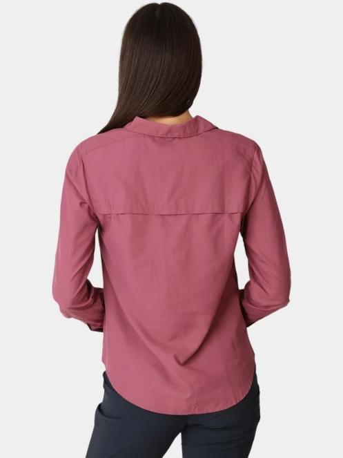 camasa de drumetie cu maneci lungi pt. femei Columbia Silver Ridge 3.0 Long Sleeve bordo 4