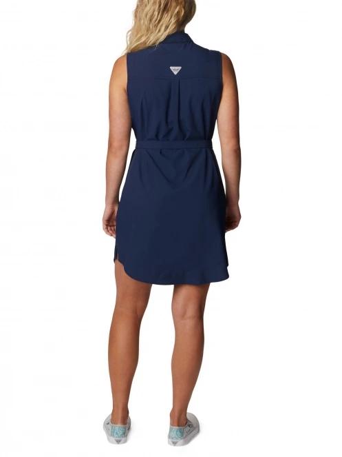 rochie pt. femei Columbia Sun Drifter Woven Dress II albastru 4