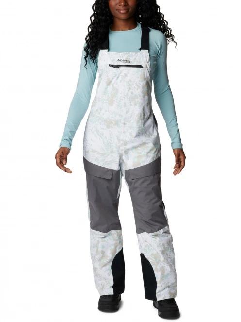 pantaloni de schi pt. femei Columbia Highland Summit Bib alb 2
