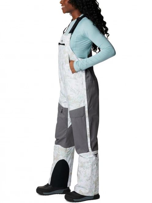 pantaloni de schi pt. femei Columbia Highland Summit Bib alb 3