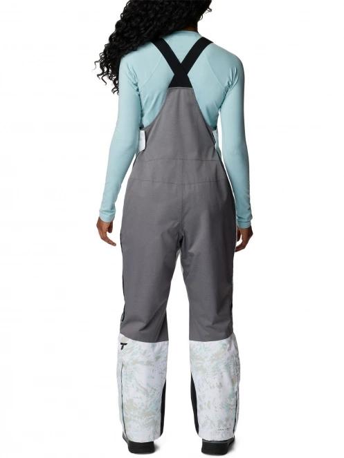 pantaloni de schi pt. femei Columbia Highland Summit Bib alb 4