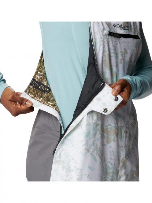pantaloni de schi pt. femei Columbia Highland Summit Bib alb 7