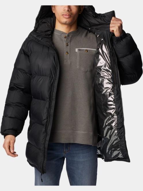 jacheta de iarna pt. barbati Columbia Pike Lake Parka negru 6