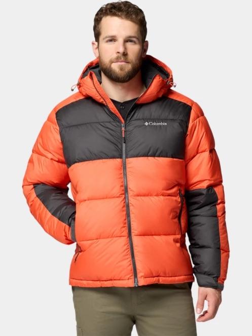 jacheta de iarna pt. barbati Columbia Pike Lake II Hooded Jacket portocaliu 2