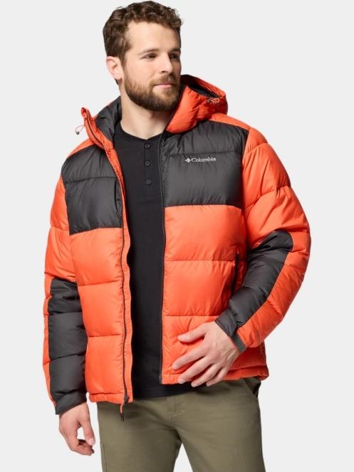 jacheta de iarna pt. barbati Columbia Pike Lake II Hooded Jacket portocaliu 5