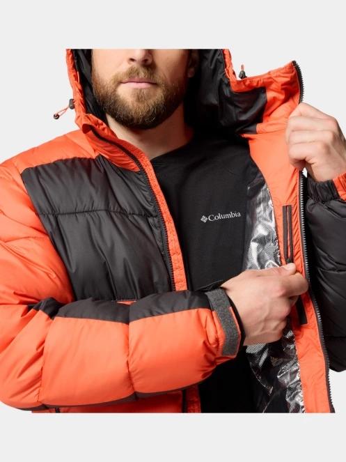 jacheta de iarna pt. barbati Columbia Pike Lake II Hooded Jacket portocaliu 8