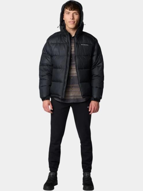 jacheta de iarna pt. barbati Columbia Pike Lake II Hooded Jacket negru 5