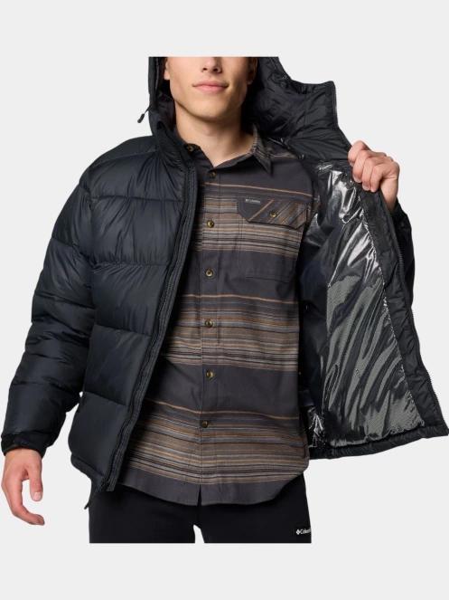jacheta de iarna pt. barbati Columbia Pike Lake II Hooded Jacket negru 6
