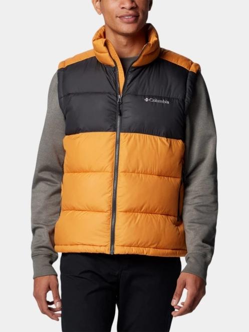 vesta pt. barbati Columbia Pike Lake II Vest galben 2