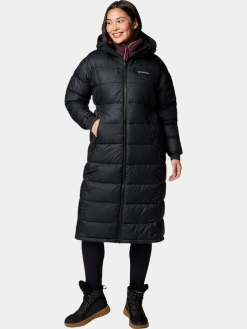 jacheta de iarna pt. femei Columbia Pike Lake II Long Jacket negru 2