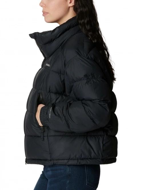 geaca matlasata de tranzitie pt. femei Columbia Pike Lake II Cropped Jacket negru 3