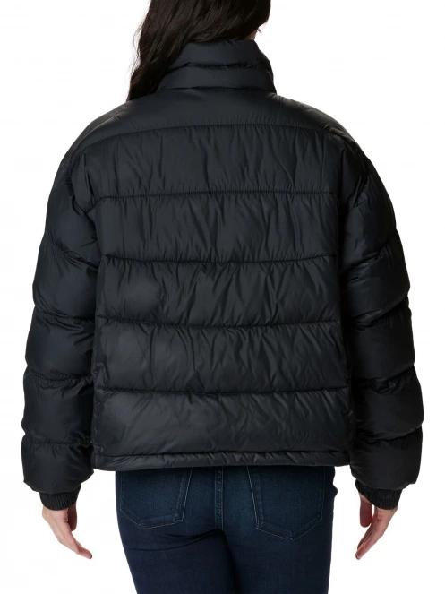 geaca matlasata de tranzitie pt. femei Columbia Pike Lake II Cropped Jacket negru 4