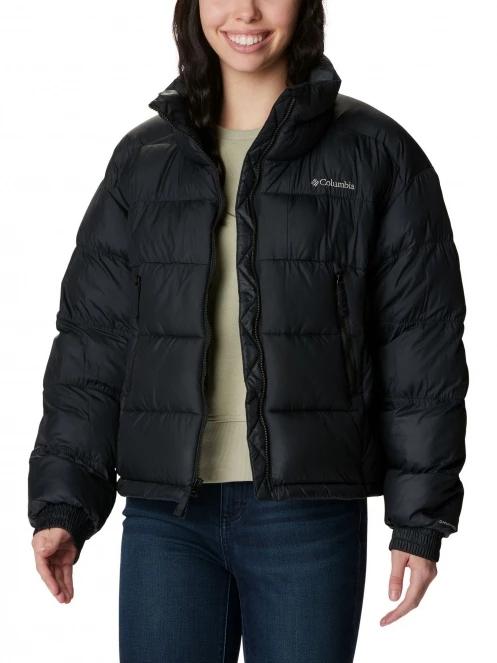 geaca matlasata de tranzitie pt. femei Columbia Pike Lake II Cropped Jacket negru 5