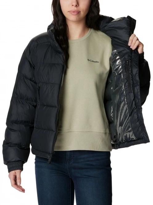 geaca matlasata de tranzitie pt. femei Columbia Pike Lake II Cropped Jacket negru 6