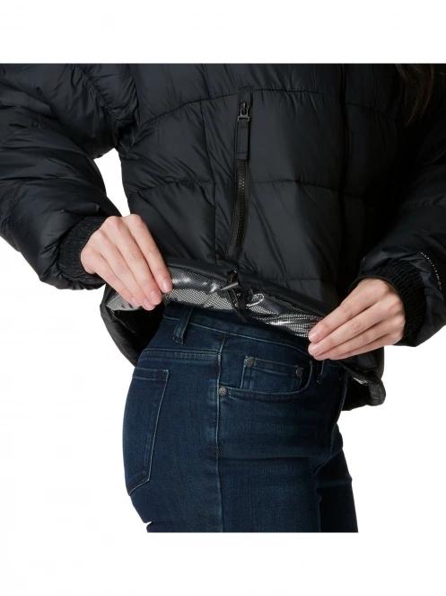 geaca matlasata de tranzitie pt. femei Columbia Pike Lake II Cropped Jacket negru 8