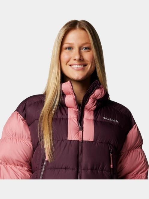 geaca matlasata de tranzitie pt. femei Columbia Pike Lake II Cropped Jacket rosu 6