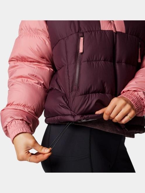 geaca matlasata de tranzitie pt. femei Columbia Pike Lake II Cropped Jacket rosu 8