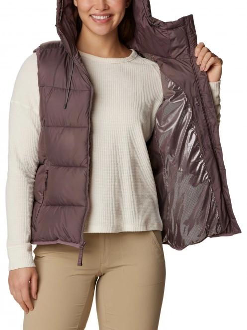 vesta pt. femei Columbia Pike Lake II Insulated Vest violet 6