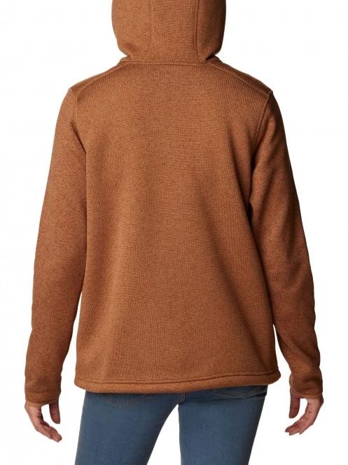 pulover polar pt. femei Columbia Sweater Weather Sherpa Full Zip maro 4