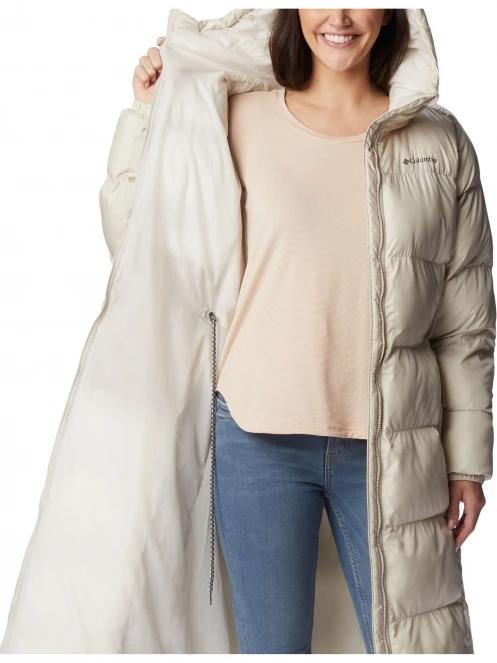 jacheta de iarna pt. femei Columbia Puffect Long Jacket nisip 6