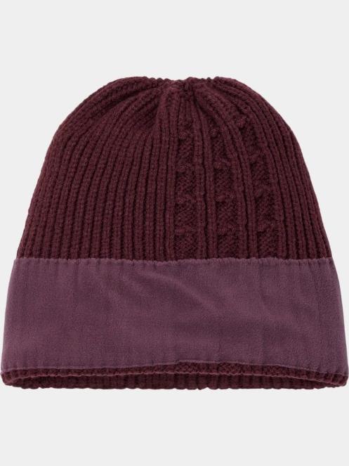caciula tricotata pt. femei Columbia Agate PaSS Cable Knit Beanie rosu 3