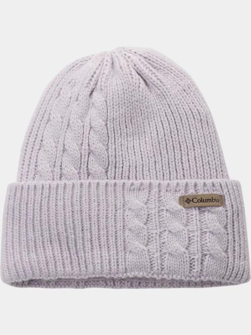 caciula tricotata pt. femei Columbia Agate Pass Cable Knit Beanie violet 2