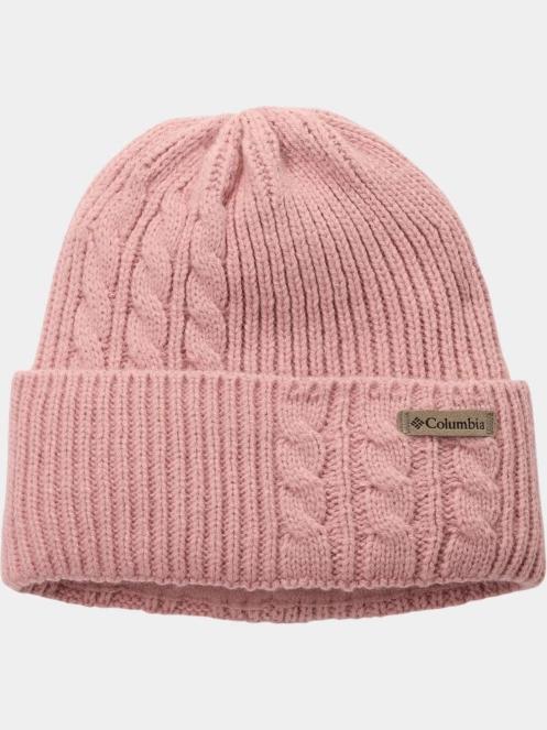 caciula tricotata pt. femei Columbia Agate Pass Cable Knit Beanie roz 2