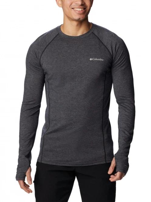 top lenjerie de corp pt. barbati Columbia Tunnel Springs Wool Crew negru 2
