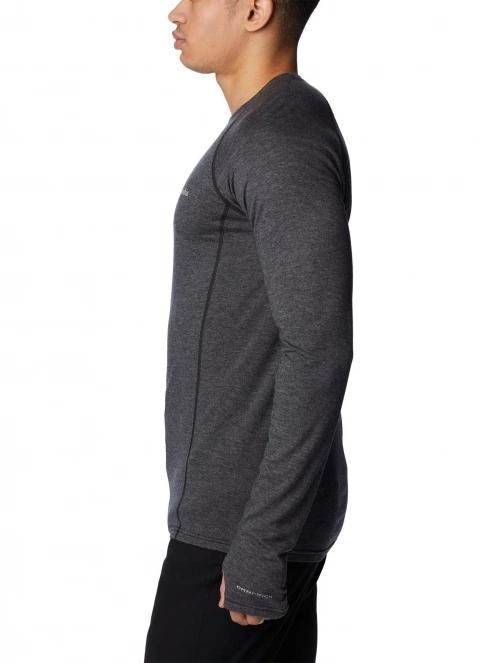 top lenjerie de corp pt. barbati Columbia Tunnel Springs Wool Crew negru 3