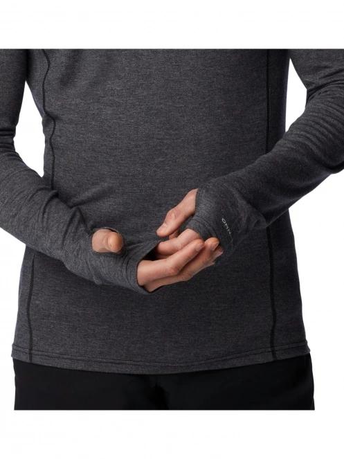 top lenjerie de corp pt. barbati Columbia Tunnel Springs Wool Crew negru 5