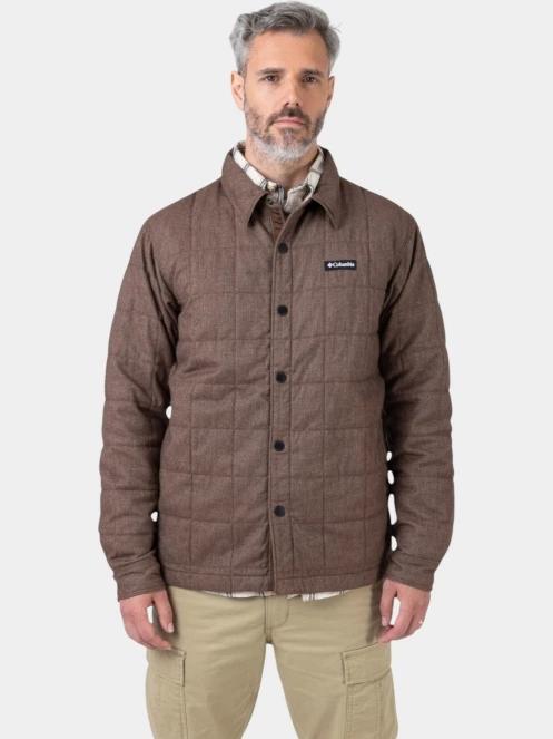 jacheta de primavara pt. barbati Columbia Landroamer Quilted Shirt Jacket maro 10